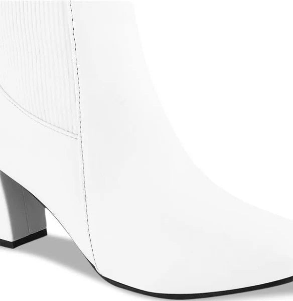 SHUZ TOUCH Women's Block-Heeled High-Top Chunky Boots