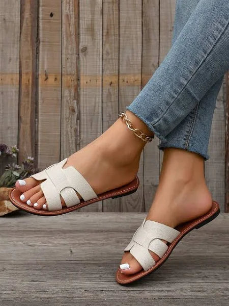 Jbarg Women's Open Toe Flats