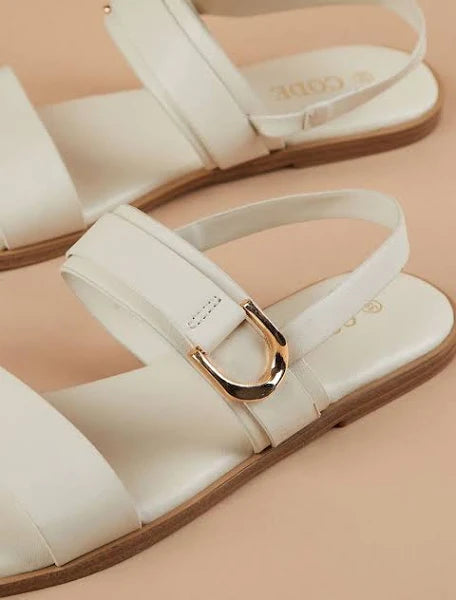 Code By Lifestyle Women's Open Toe Flats