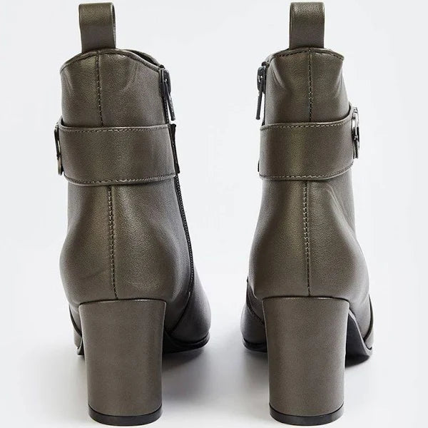 Ginger by Lifestyle Women's Block Heeled Boots