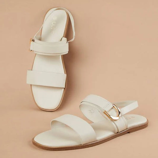 Code By Lifestyle Women's Open Toe Flats