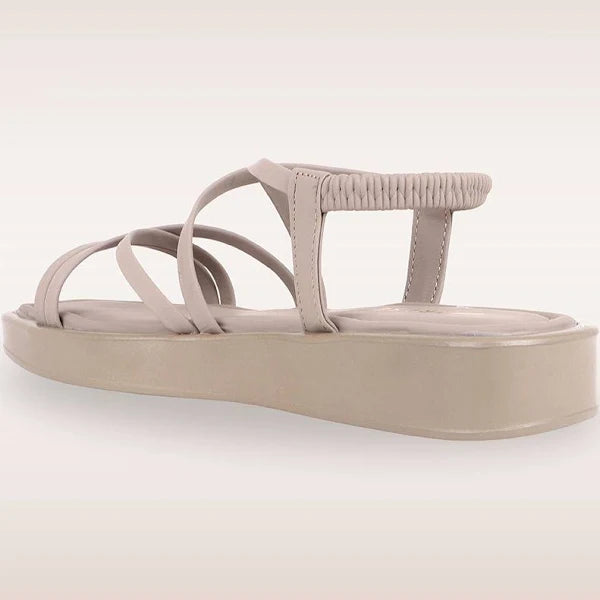 TRASE Strappy Open Toe Bows Flats